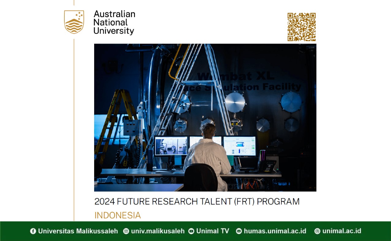 [Deadline Extension] Open Application: Future Research Talent – Australia National University (FRT-ANU) 2024