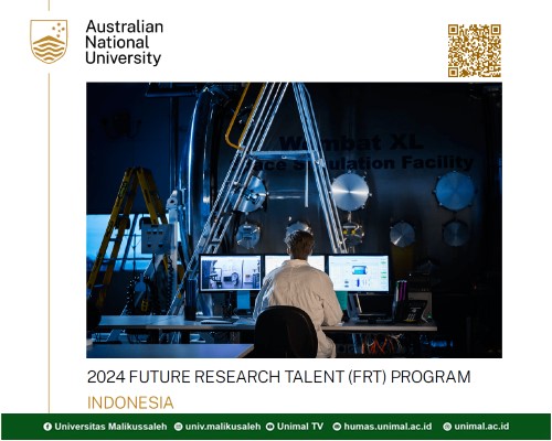 [Deadline Extension] Open Application: Future Research Talent – Australia National University (FRT-ANU) 2024