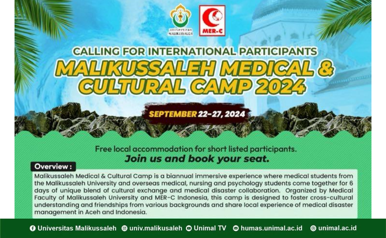 The Malikussaleh Medical And Cultural Camp